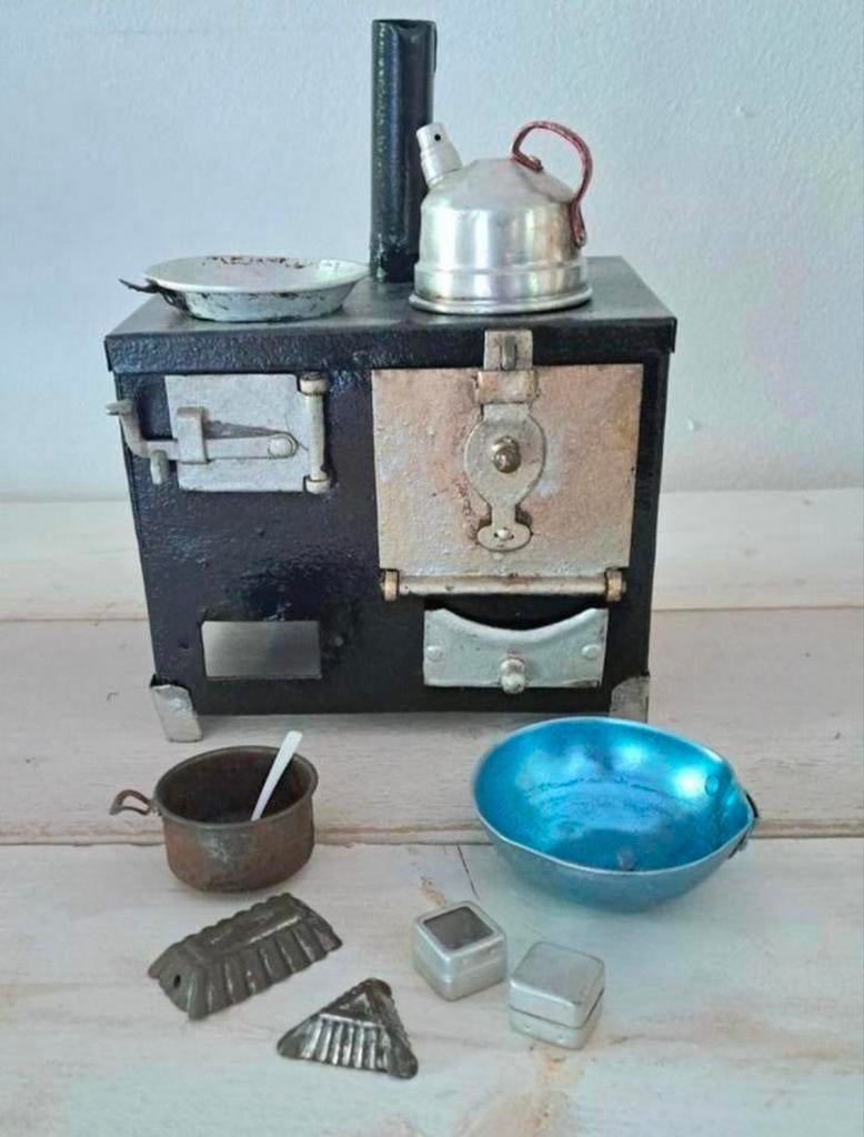 Oud kinderfornuisje/ Brocante Het Kroontje, Ophalen of Verzenden