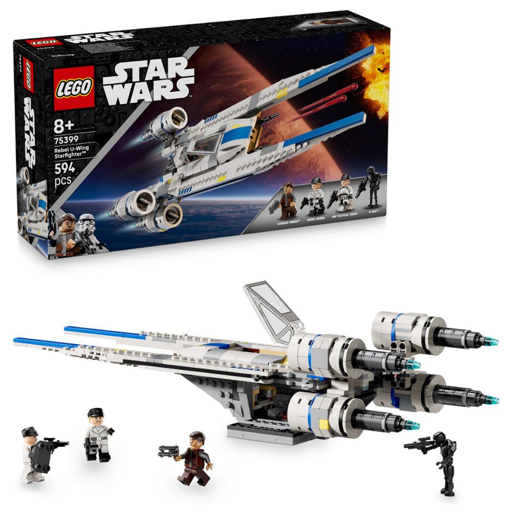 LEGO Star Wars 75399 Rebel U-wing Starfighter 594 delig, Ophalen of Verzenden, Nieuw, Complete set, Lego