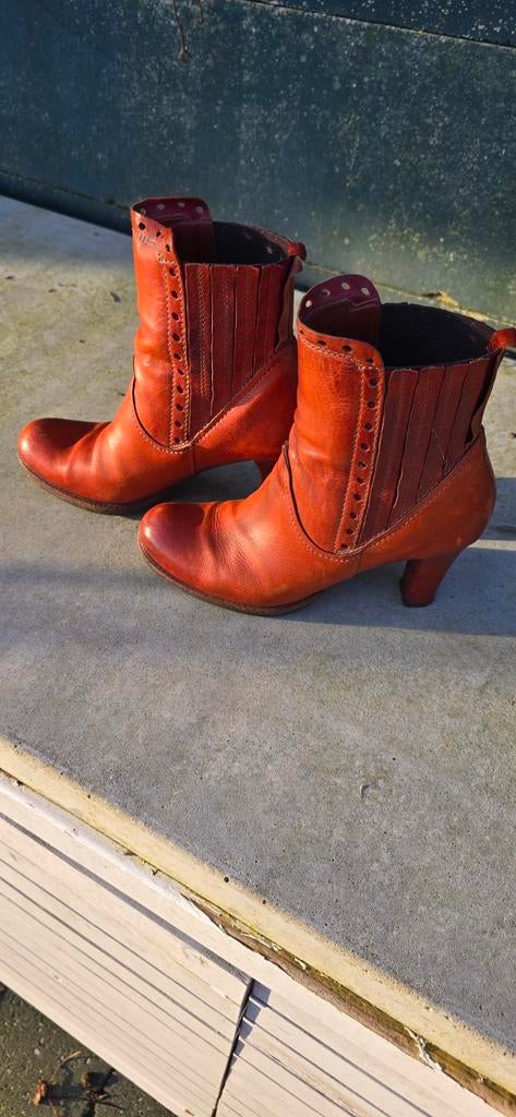 Airstep Enkellaarsjes Maat 39 - Warm Bruin, Bruin, Airstep, Lage of Enkellaarzen, Ophalen of Verzenden