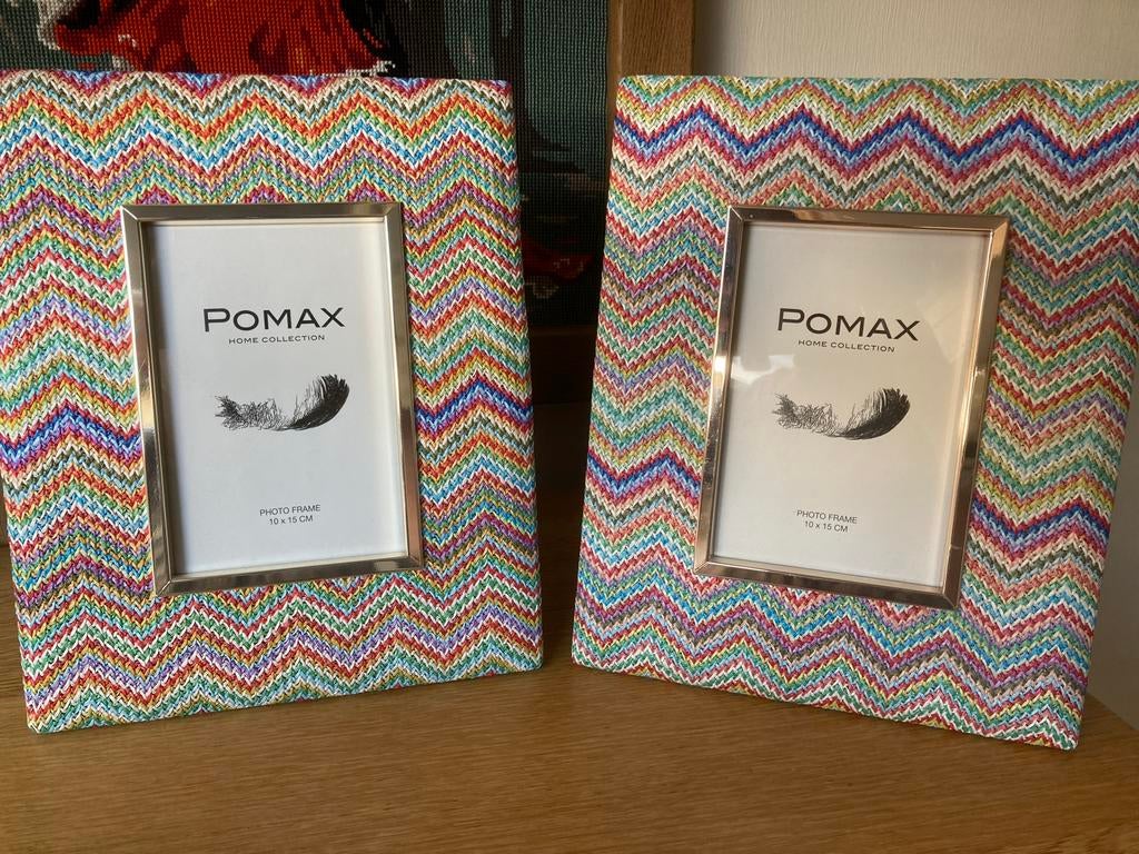 2 Nieuwe Pomax fotolijsten 10x15 cm, Ophalen of Verzenden, Nieuw