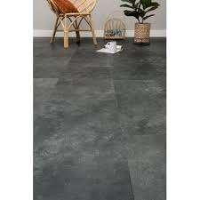 Laminaat Cando Feel tegel xl pvc donker antraciet (24), Ophalen, Nieuw, Minder dan 10 m², Laminaat