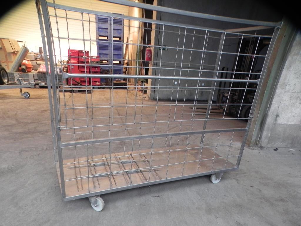 Transport/ruif kar hooi/materiaal RVS, Ophalen, Vee