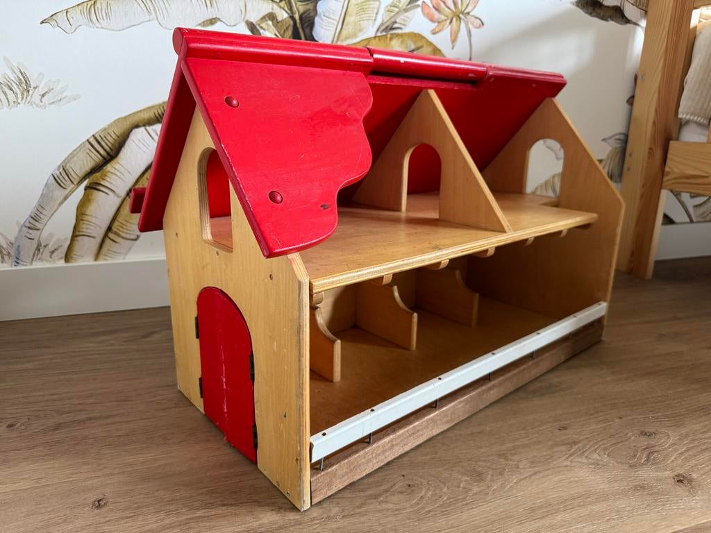 Houten Speelgoed Boerderij Montessori, Ophalen, Gebruikt