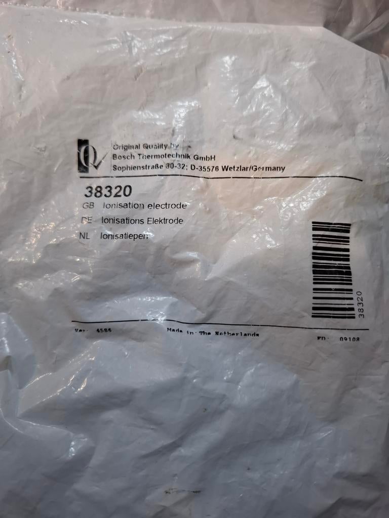 Bosch Nefit Ionisatiepen Nieuw, Aardgas, Nieuw, Ophalen of Verzenden, Onderdeel