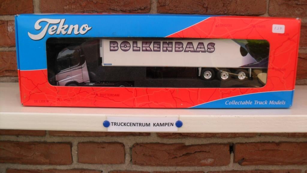 Tekno  Volvo  FH4  van  Bolkenbaas - Kerkwerve., Ophalen of Verzenden, Nieuw, Bus of Vrachtwagen, Tekno