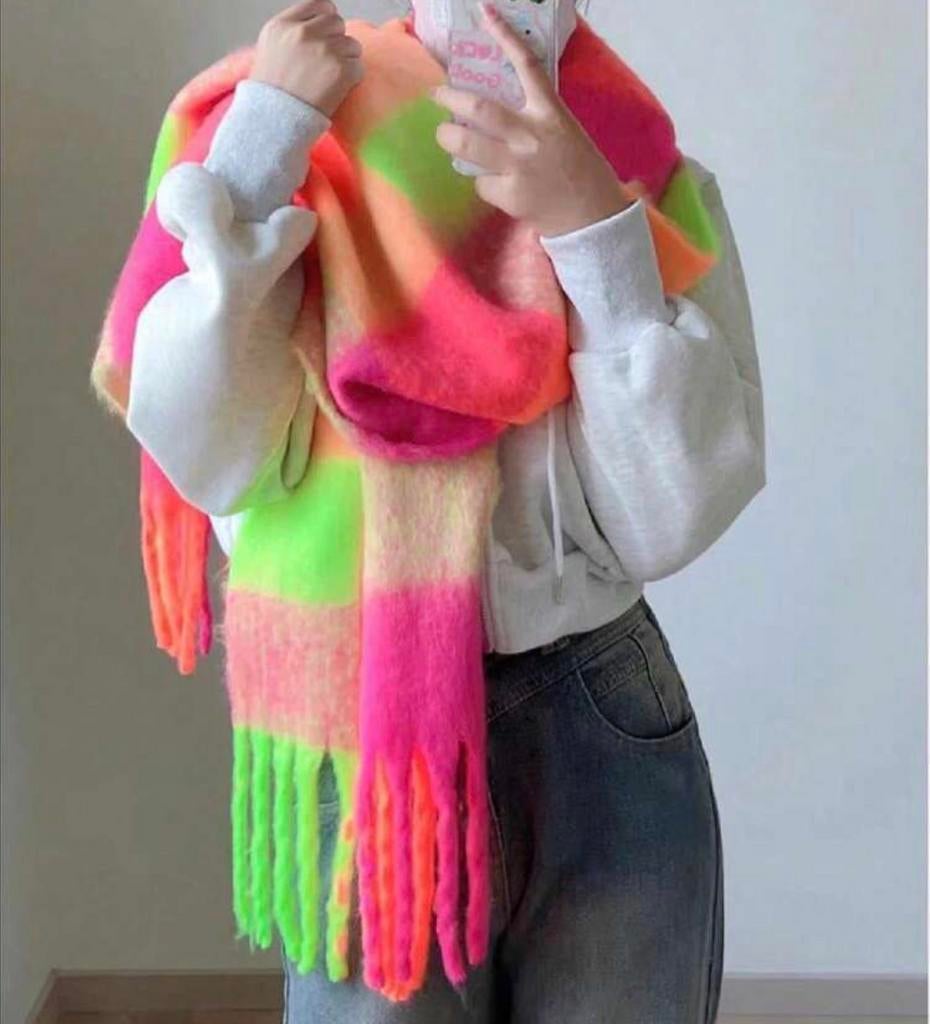 Carnaval sjaal, Ophalen of Verzenden, Zo goed als nieuw, Maat 46/48 (XL) of groter, Carnaval