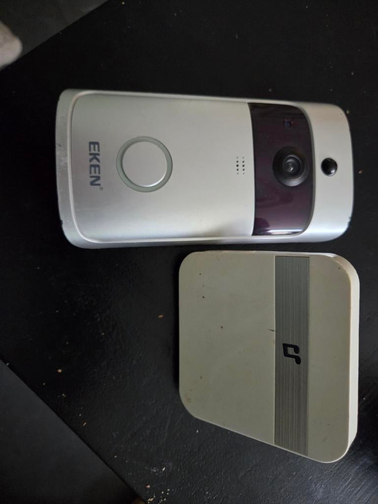 Eken V5 Smart WiFi Video Deurbel - Draadloos, Ophalen of Verzenden