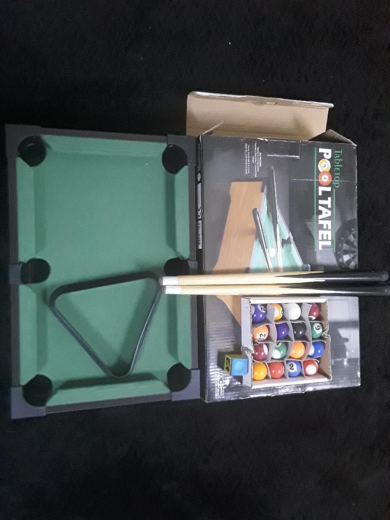 Mini Pooltafel, Kinderen en Baby's, Ophalen, Zo goed als nieuw