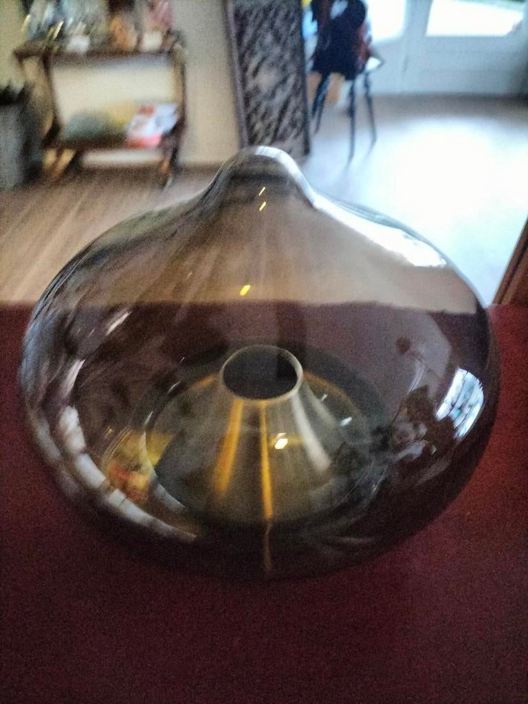 Dijkstra Druppel Lamp Plafond/Muur vintage, Huis en Inrichting, Lampen | Hanglampen, Zo goed als nieuw, Minder dan 50 cm, Glas