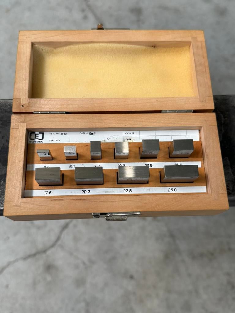 E Sweden Eindmatenset eindmaten, Doe-het-zelf en Verbouw, Ophalen, Dimatech, Mitutoyo, E sweden