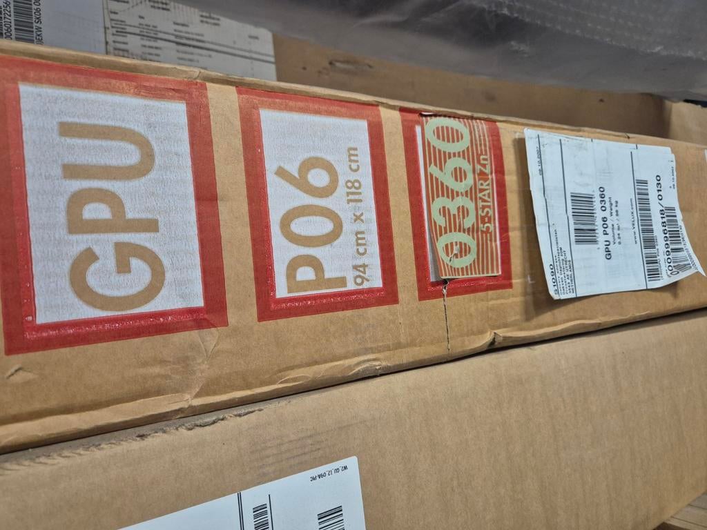 Velux dakraam !!zink!!  Gpu p06 / 94x118 bxh, Ophalen of Verzenden, Nieuw, Minder dan 10 m², Laminaat