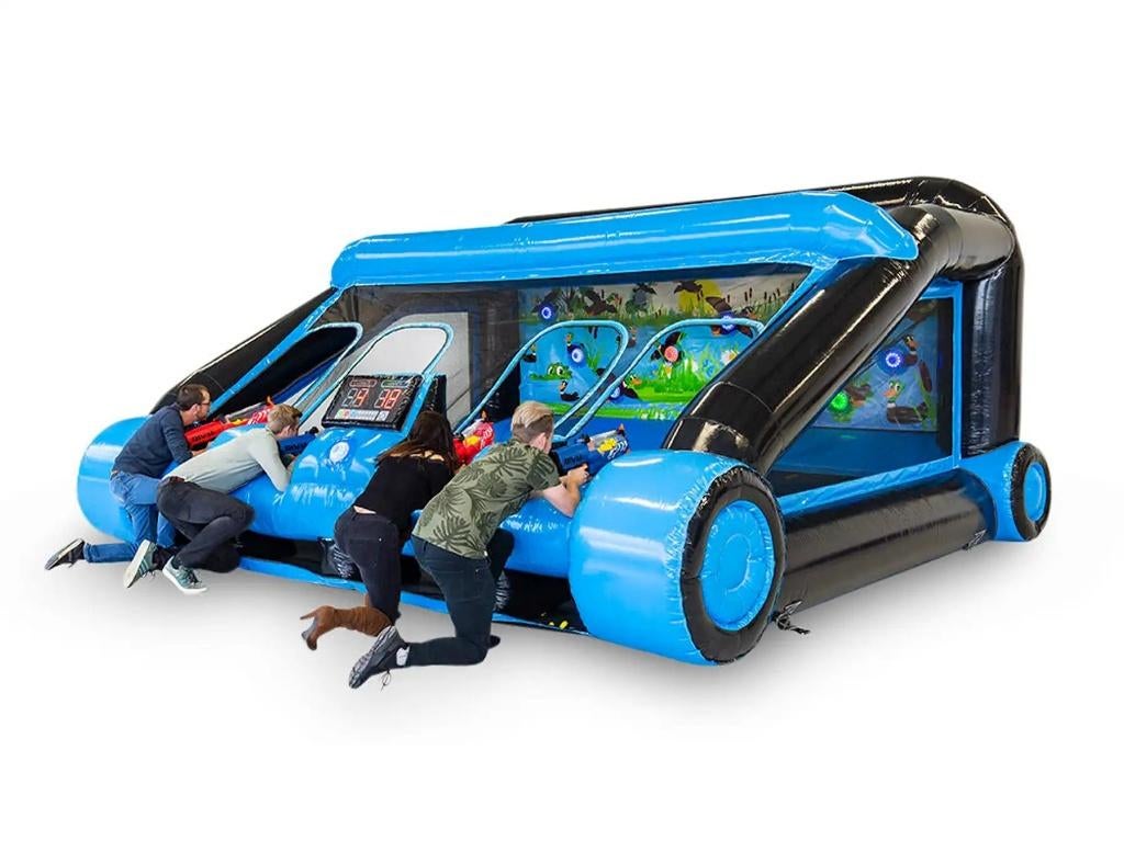 Te Huur: Opblaasbare Schietkraam, Ophalen, Zo goed als nieuw, Overige