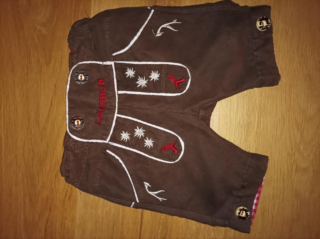 lederhosen maat 74 Tiroler dirndl Oktoberfest jongen, Ophalen of Verzenden, 104 of kleiner, Jongen of Meisje