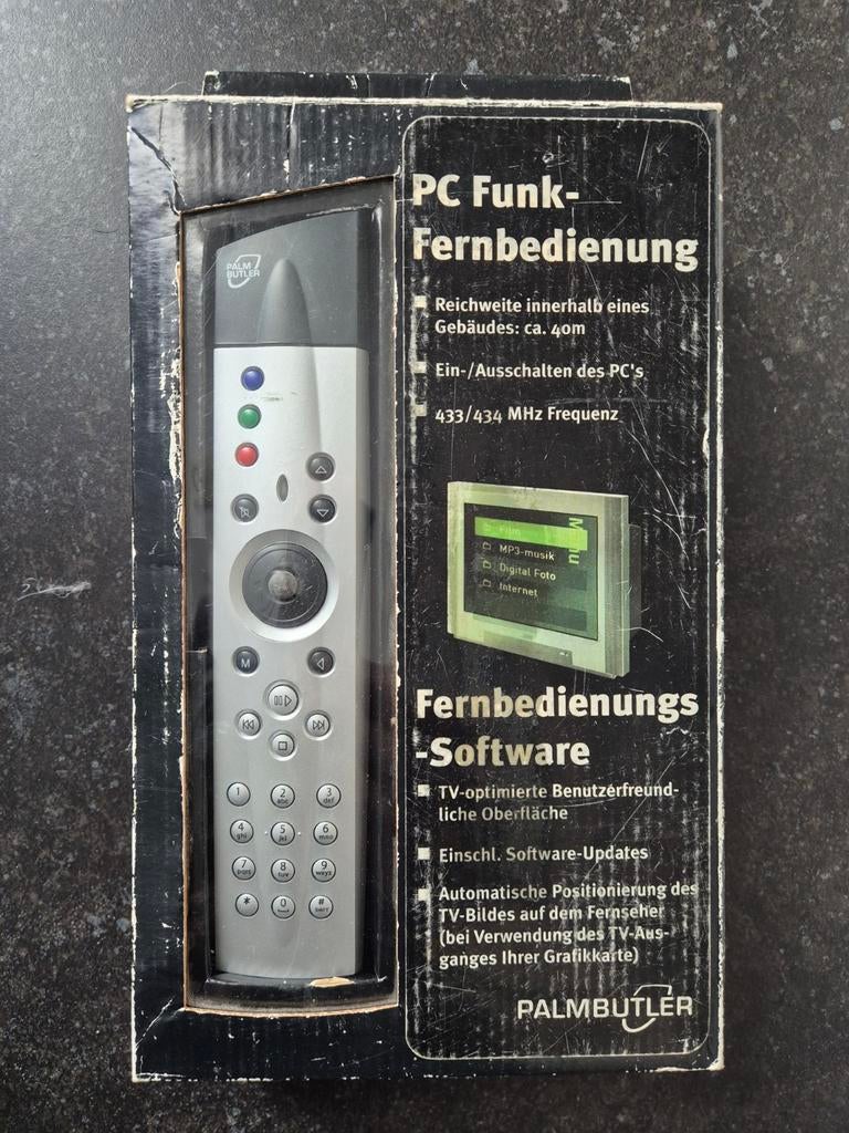 PalmButler PC Funk-Fernbedienung - Nieuwstaat, Ophalen of Verzenden, Zo goed als nieuw, Origineel, Tv