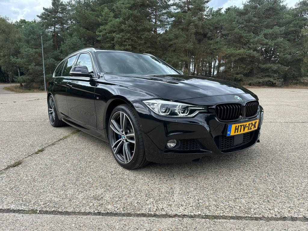 bmw 340i  x-drive individual touring LCI BOM VOL!!, Auto's, 1655 kg, Zwart, Leder, USB