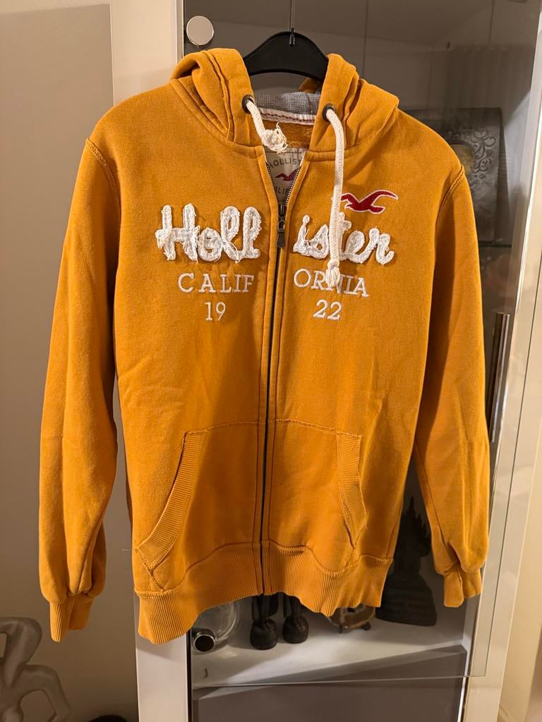 Vest hollister maat M, Kleding | Dames, Truien en Vesten, Ophalen of Verzenden, Zo goed als nieuw, Geel