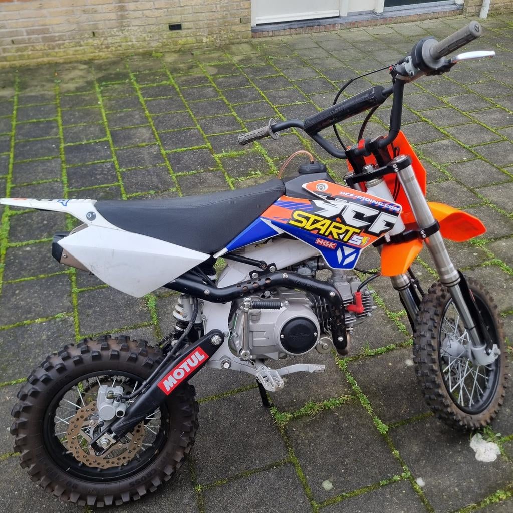 YCF 125cc Kindercrosser Semi-Automaat, Fietsen en Brommers, Minibikes, Midibikes en Pitbikes, Ophalen, Gebruikt, Dirtbike, YCF