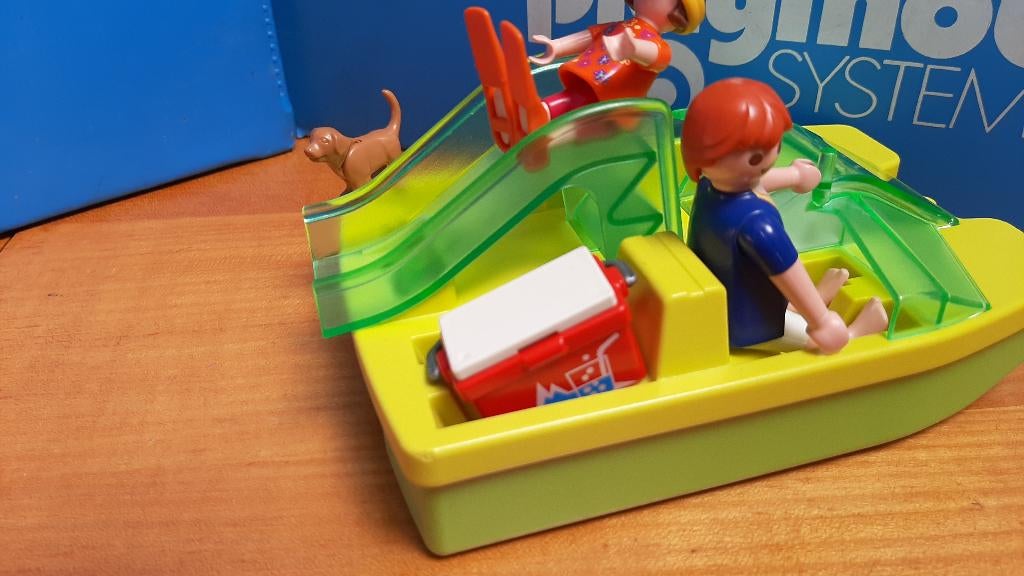 vakantie camping 3656 waterfiets glijbaan koelbox puppy 100%, Ophalen of Verzenden, Zo goed als nieuw, Complete set