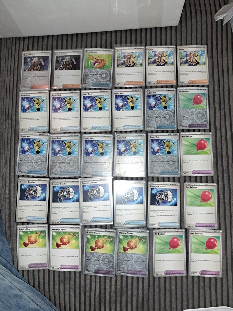Trainer kaartjes voor je pokemon deck, Ophalen of Verzenden, Nieuw, Speeldeck, Foil