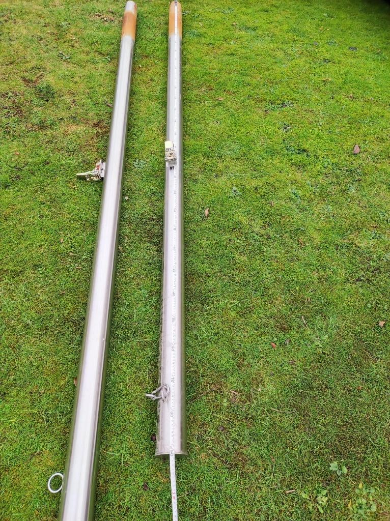 Zonnescherm met spanconstructie, Ophalen, Gebruikt, Overige typen, 150 tot 300 cm