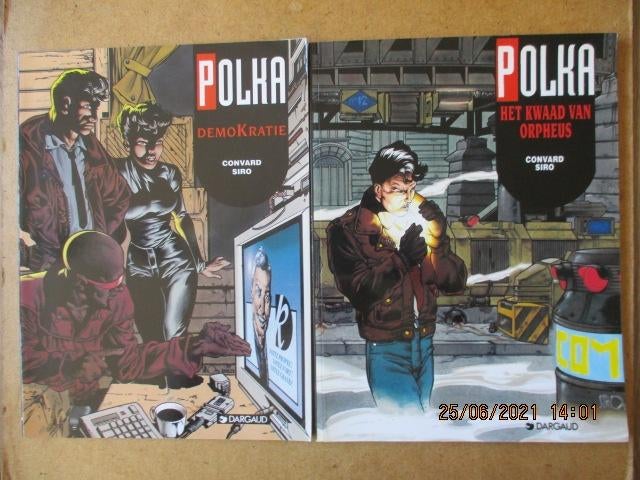 adv3711 polka, Eén stripboek, Ophalen, Gelezen