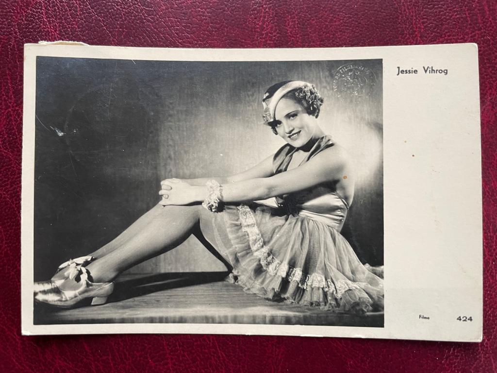 ansichtkaart / kaart van Jessie Vihrog., Verzenden, 1920 tot 1940, Sterren en Beroemdheden