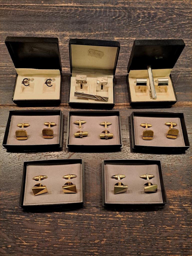 Manchetknopen, Sieraden, Tassen en Uiterlijk, Manchetknopen, Ophalen of Verzenden, Nieuw, Overige materialen