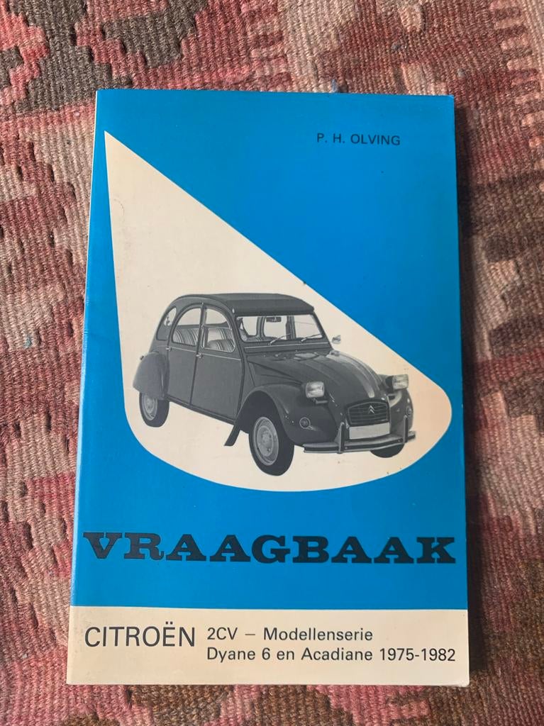 Citroën 2CV Vraagbaak - Modellen 1975-1982, Ophalen of Verzenden, Gelezen, Citroën