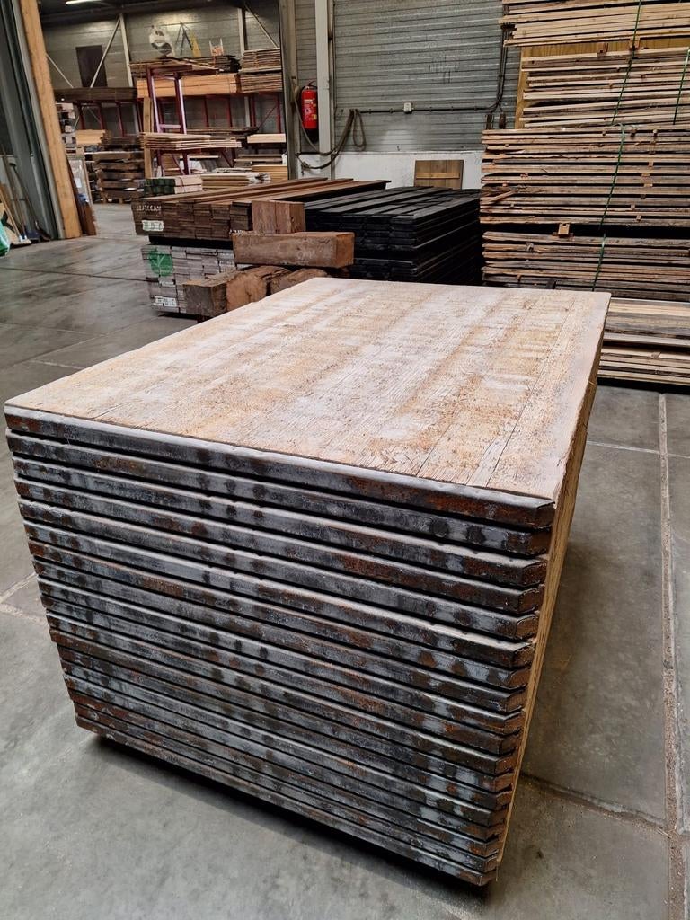 Grenen steenschotten, Huis en Inrichting, Stoffering | Vloerbedekking, Nieuw, Parket, 75 m² of meer, Ophalen