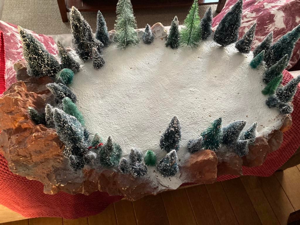 Plateau met bomen, Ophalen of Verzenden, Zo goed als nieuw