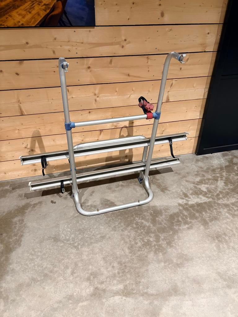 EuroCarry Fietsendrager voor Caravan, Ophalen of Verzenden, 2 fietsen, Gebruikt, Fietsendrager-accessoire