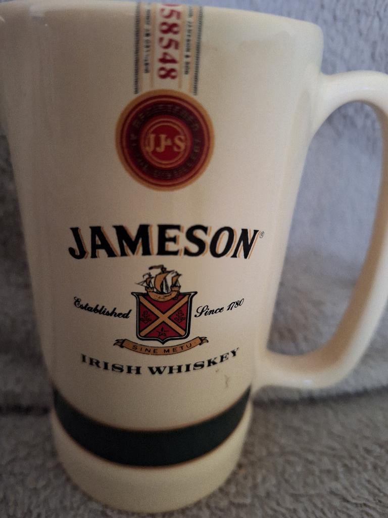 Vintage Jameson Irish Whiskey Pitcher, Ophalen of Verzenden, Zo goed als nieuw, Overige typen