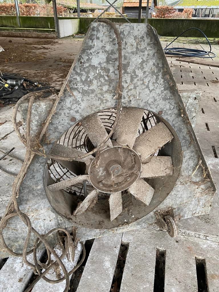 Ventilator, heupklem, ontsmettingsdoorloopb, Dieren en Toebehoren, Meerdere dieren, Geit