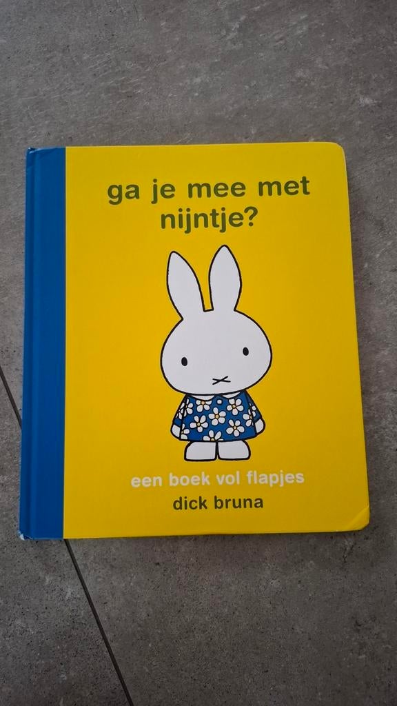 Dick Bruna - ga je mee met nijntje?, Fictie algemeen, Ophalen of Verzenden, Zo goed als nieuw, Dick Bruna