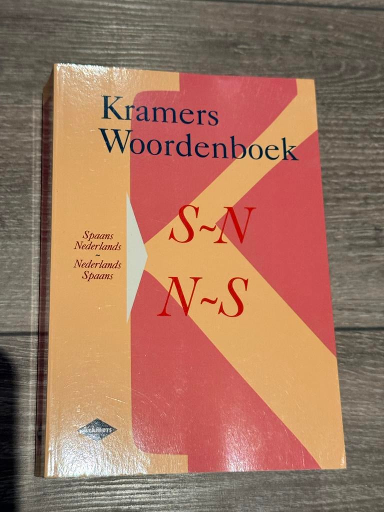 Kramers Spaans Woordenboek, Ophalen of Verzenden, Zo goed als nieuw, Kramers, Spaans
