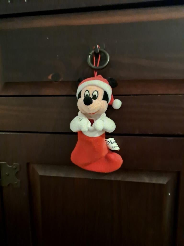 Mickey mouse kersthangers 2 stuks, Diversen, Kerst, Ophalen, Zo goed als nieuw