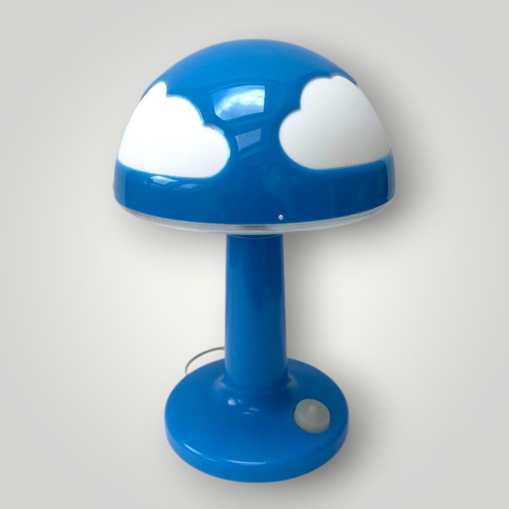 Vintage Ikea Skojing Lamp - Blauw, Ophalen of Verzenden