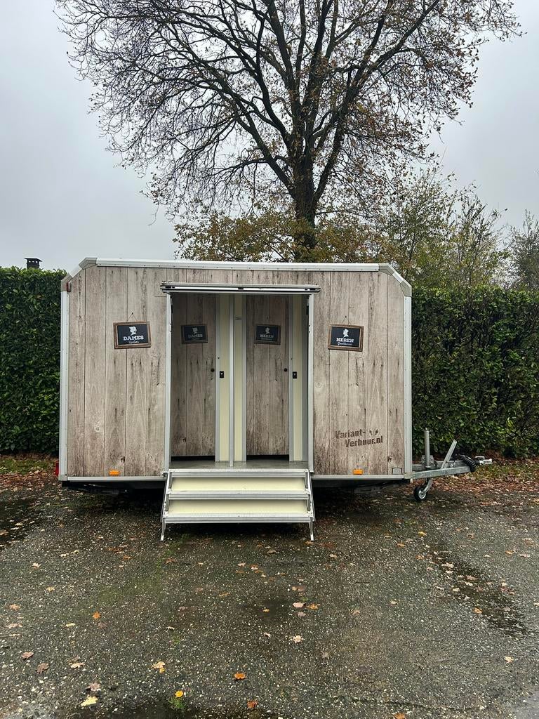 Toiletwagen te huur, Ophalen of Verzenden, Zo goed als nieuw, Overige