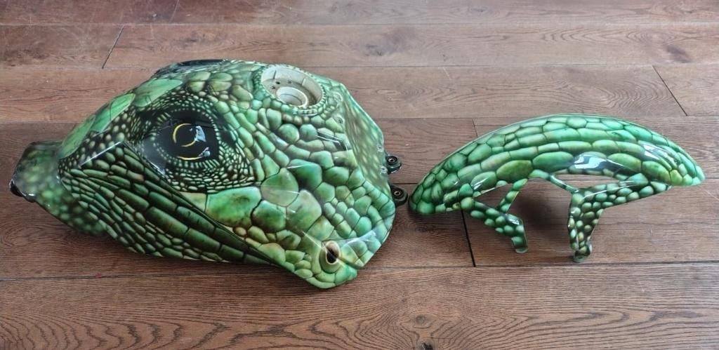 Bijzondere Tank en Spatbord voor Cagiva Raptor 1000, Ophalen of Verzenden