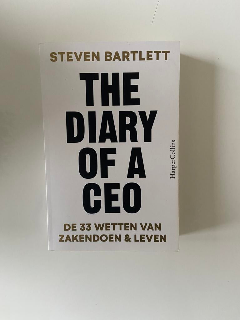 The diary of a CEO, Boeken, Ophalen of Verzenden, Zo goed als nieuw