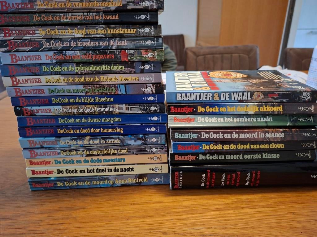 24 x baantjes boeken, Ophalen of Verzenden, Zo goed als nieuw