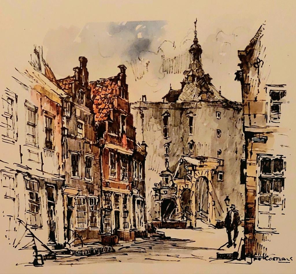 Jan Korthals ... de Drommedaris ... Enkhuizen ..., Ophalen of Verzenden