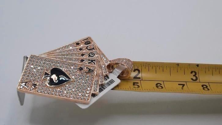 gouden ketting hanger 14kt, Www.bredajuwelier.nl, Nieuw, Ophalen of Verzenden, Kruis of Symbool