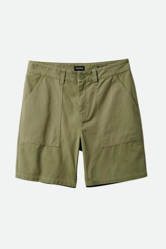 Brixton Reserve Cargo Shorts - Olijfgroen maat 38, Nieuw, Overige maten, Groen, Brixton