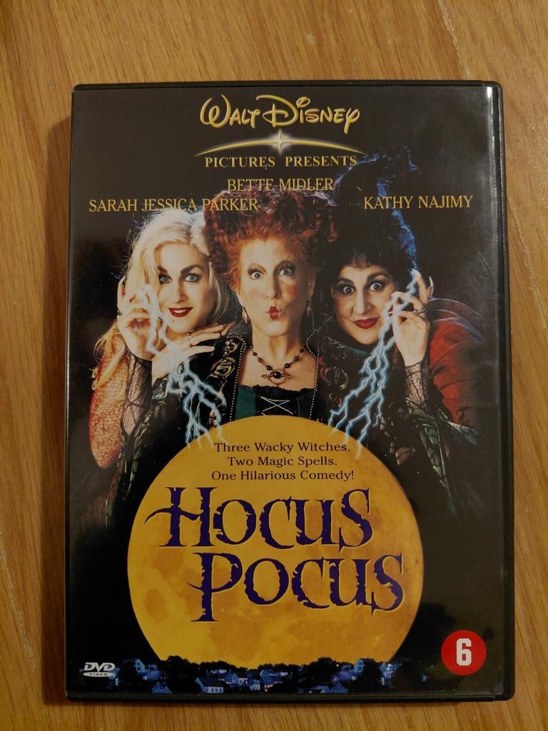 Disney Bette Midler + Sarah J Parker >> HOCUS POCUS, Alle leeftijden, Ophalen of Verzenden, Zo goed als nieuw