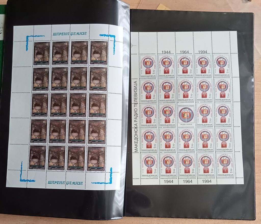 Macedonië 1994/95, Verzenden, Buitenland