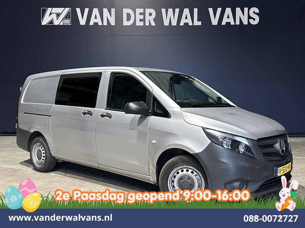 Mercedes-Benz Vito 111CDI L2H1 Dubbele Cabine Euro6 Airco |, Voorwielaandrijving, Stof, Gebruikt, 4 cilinders