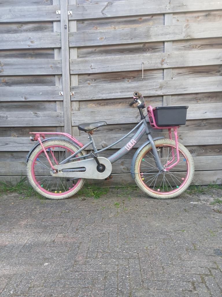 Kinderfiets Popal Lola transportfiets 20 inch, Ophalen, Zo goed als nieuw, 20 inch