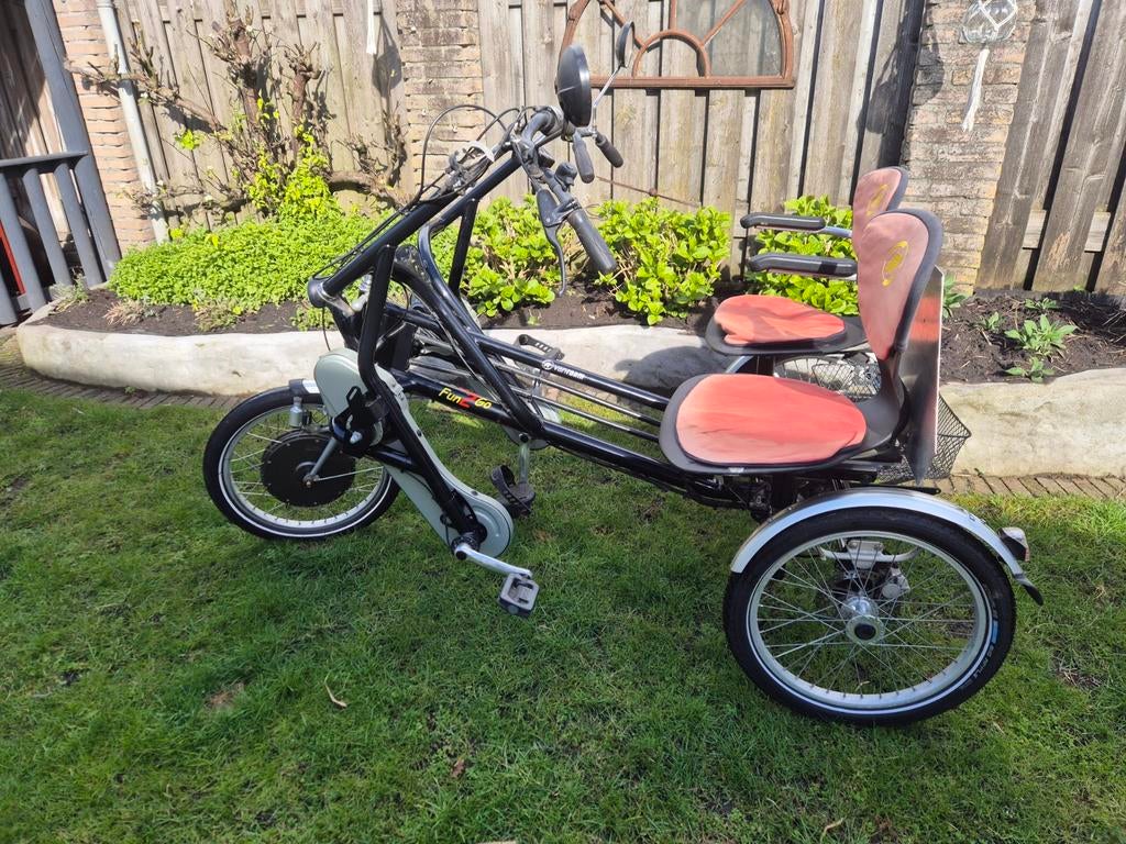 Van Raam fun2go electrische duofiets, Fietsen en Brommers, Fietsen | Driewielfietsen, Ophalen, Nieuw