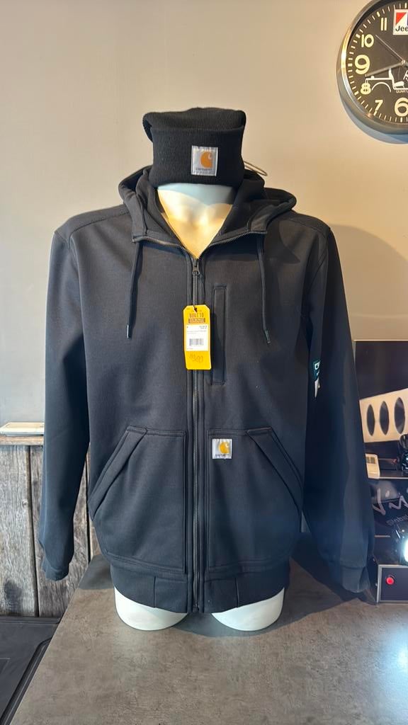Carhartt Windfighter jas sweat jack, Ophalen of Verzenden, Nieuw, Zwart